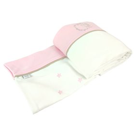 Juego de Sabanas Pima 130 x 70 cm Niña Conejita - BDR