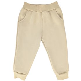 Pantalon - French Terry - Beige