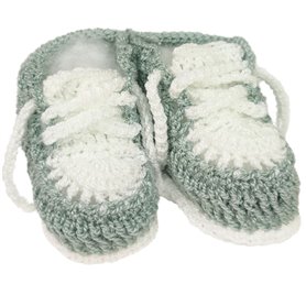Zapatos Hilo Algodón - Verde