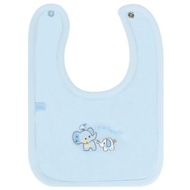 Babero algodon con Broche - W240615
