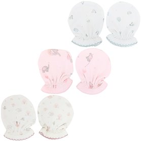 Pack 3 Mitones Bebé Niña C01