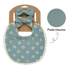 Conjunto de babero y coletos - 03