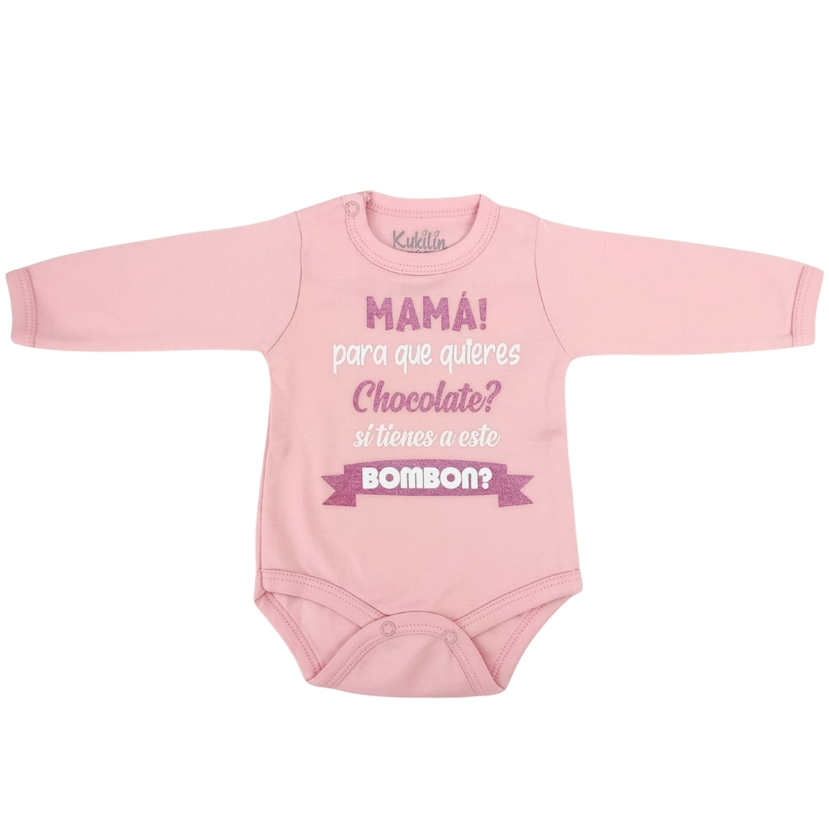 Body Bebé Manga Larga - Mama ! para que quieres - N101