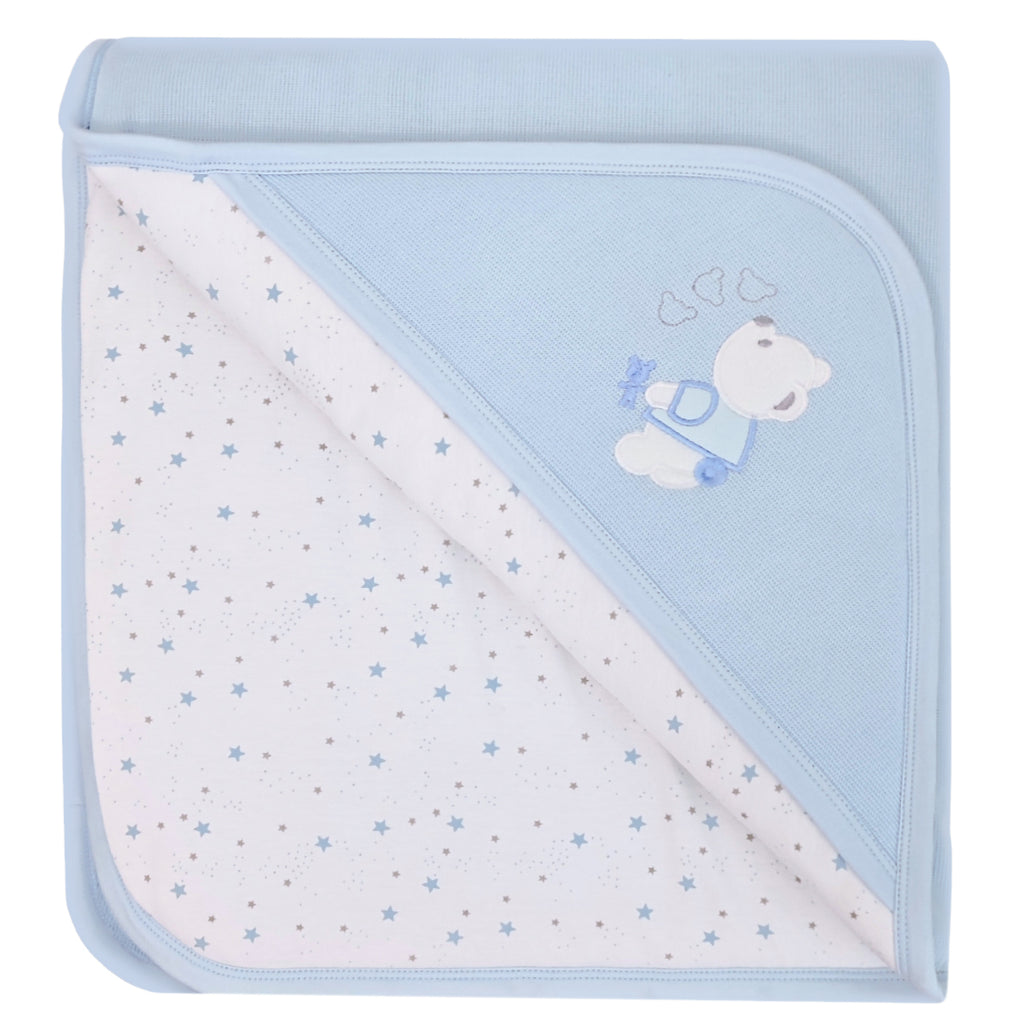 Colcha acolchada punto ingles Osito 3C