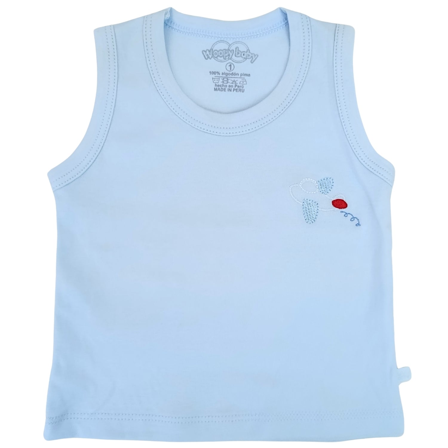 Polo Sin Mangas Bividí de Bebe - N106