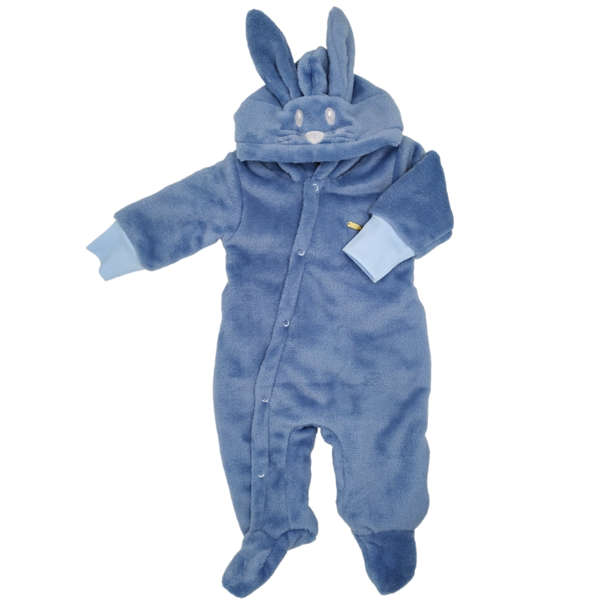 Enterizo acolchado Conejo Azul Oscuro