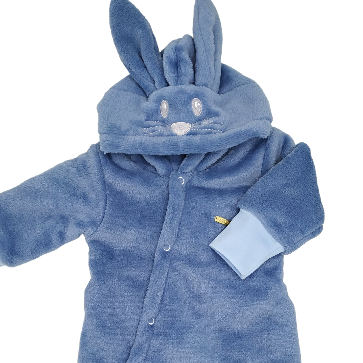 Enterizo acolchado Conejo Azul Oscuro