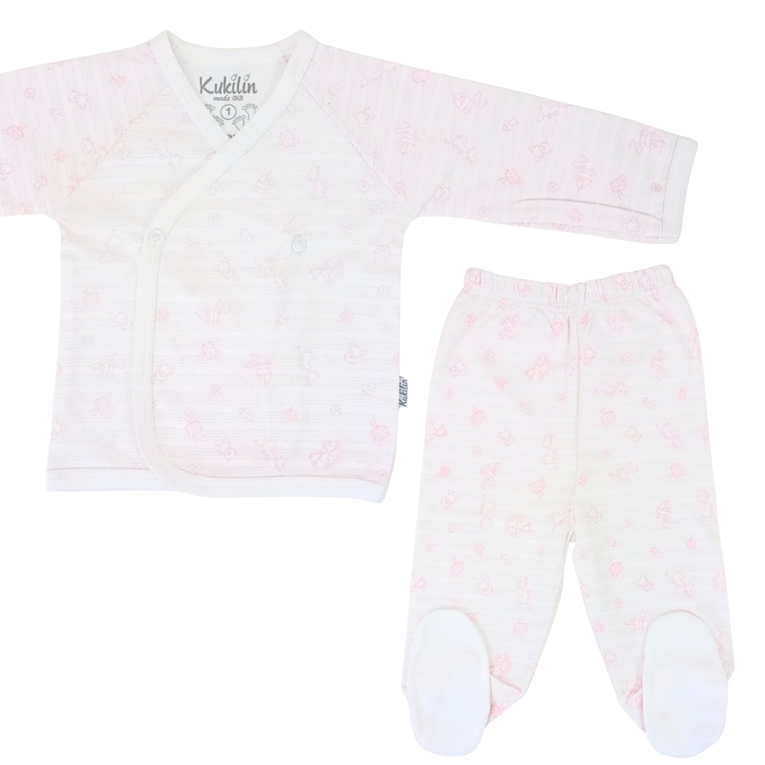 Pijama Bebé Chaqueta y Ranita - N10