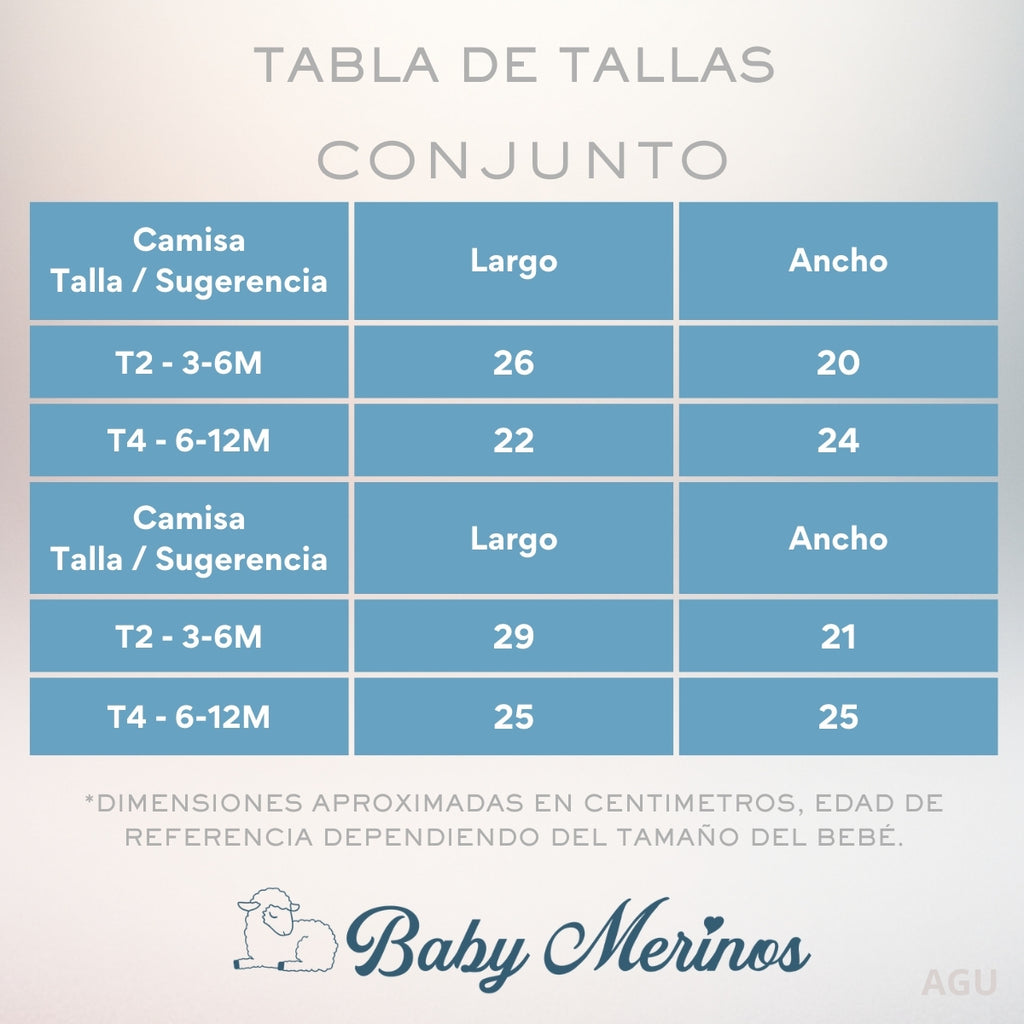 Conjunto Niña - Blusa  y Short Denim