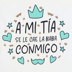 Body Bebé Manga Larga - A mi tia se cae la baba - N111