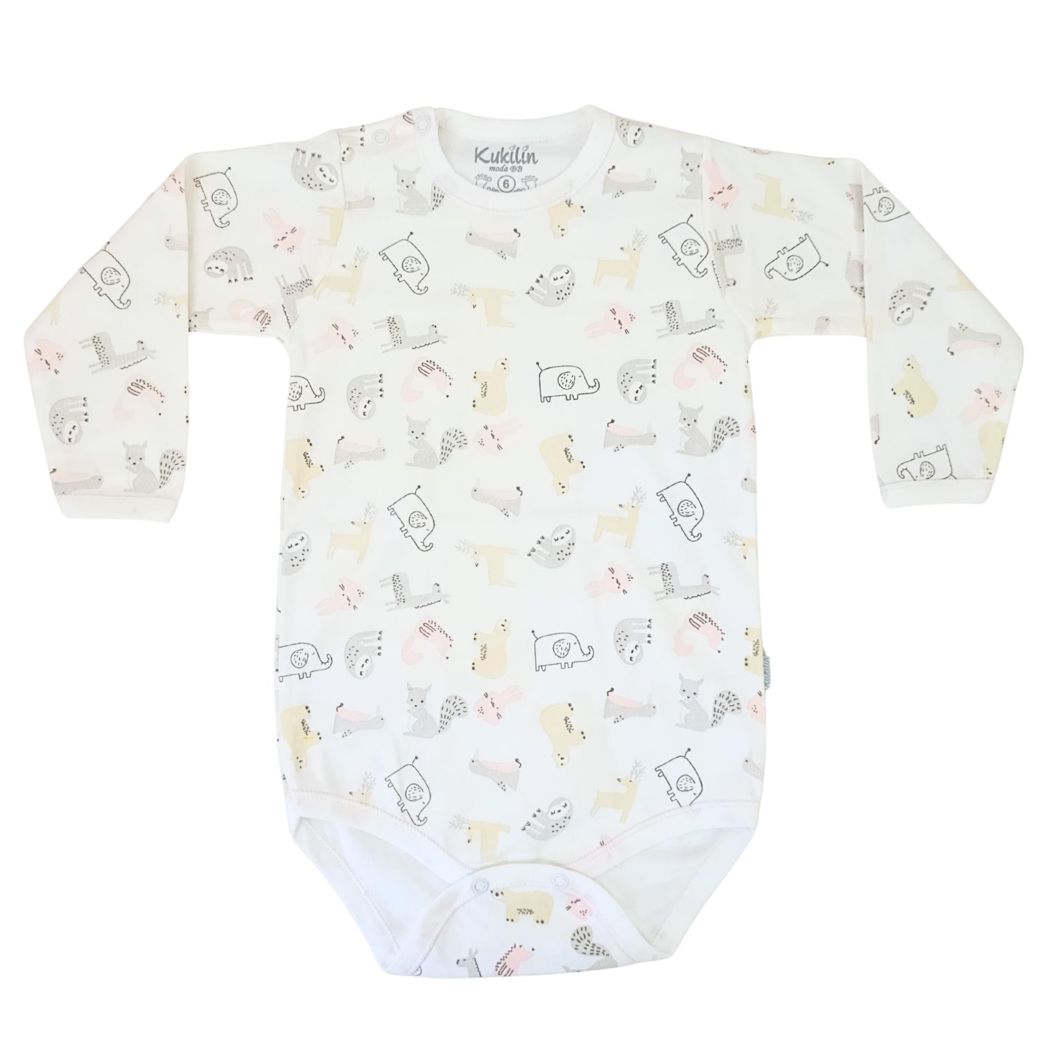Pack de 2 Bodys de Bebé Manga Larga - P11