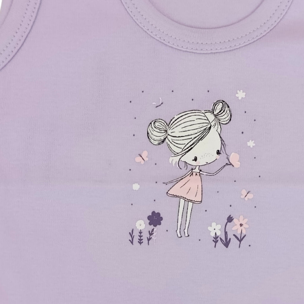Polo Sin Mangas Bividí de Bebe - N118