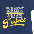 Body Bebé Manga Larga - 50 MAMA 50 PAPA - N119