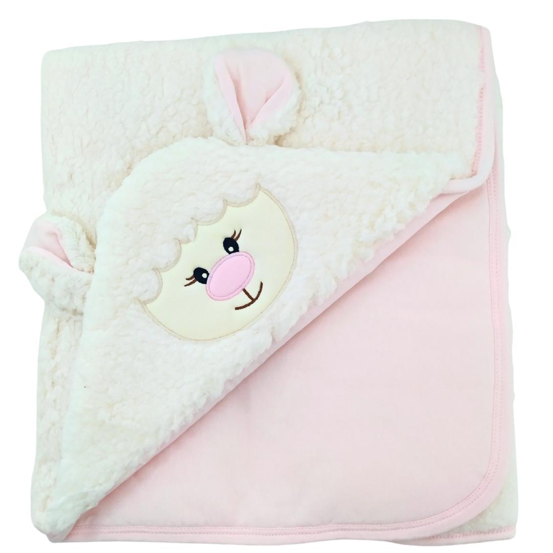 Colcha bebe Oveja - Rosado