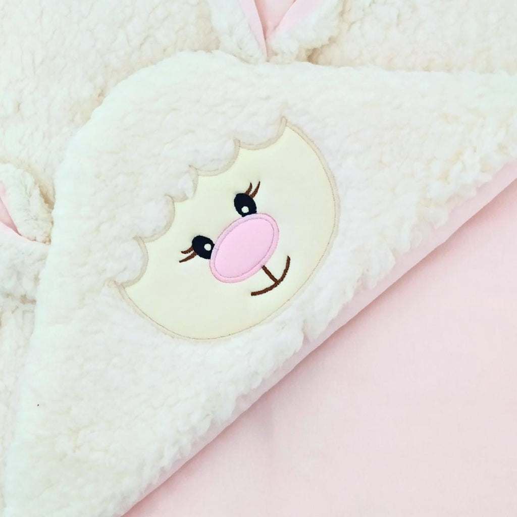 Colcha bebe Oveja - Rosado