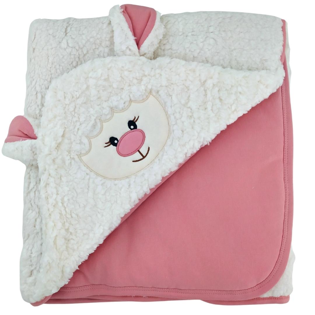Colcha bebe Oveja - Palo Rosa
