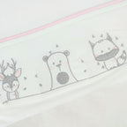 Juego de Sabanas 130 x 70 cm Niña - Amigos Invierno - BRB