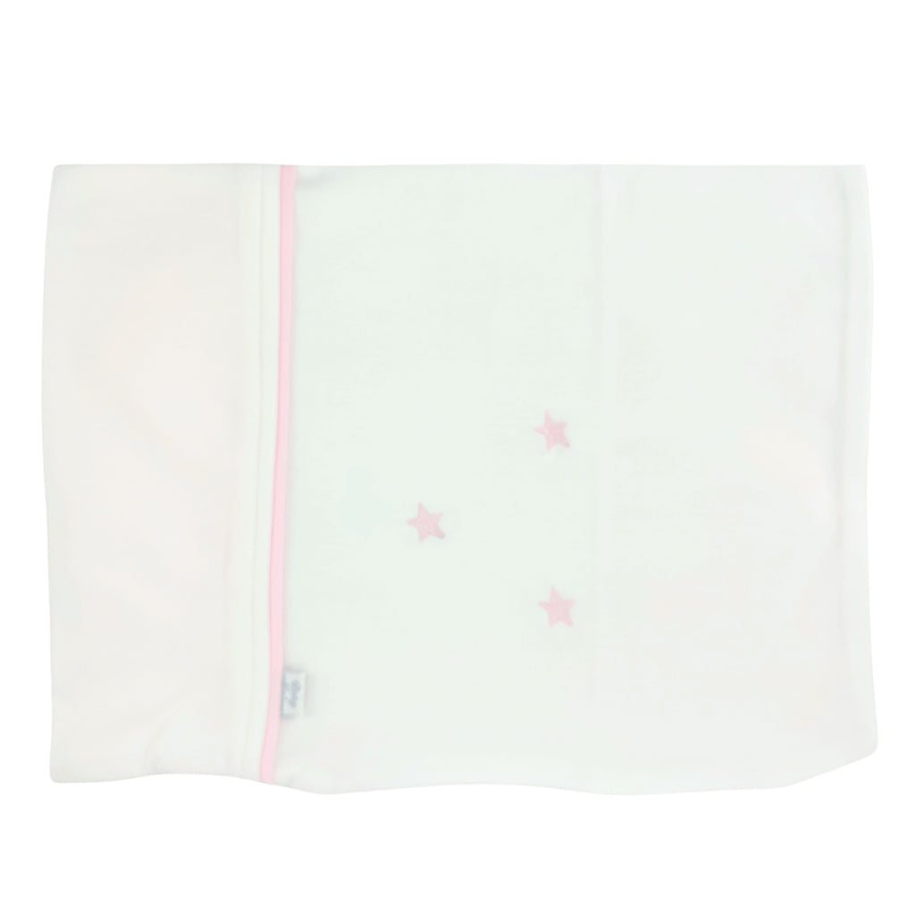 Juego de Sabanas 130 x 70 cm Niña - Rosado Flores - BRB