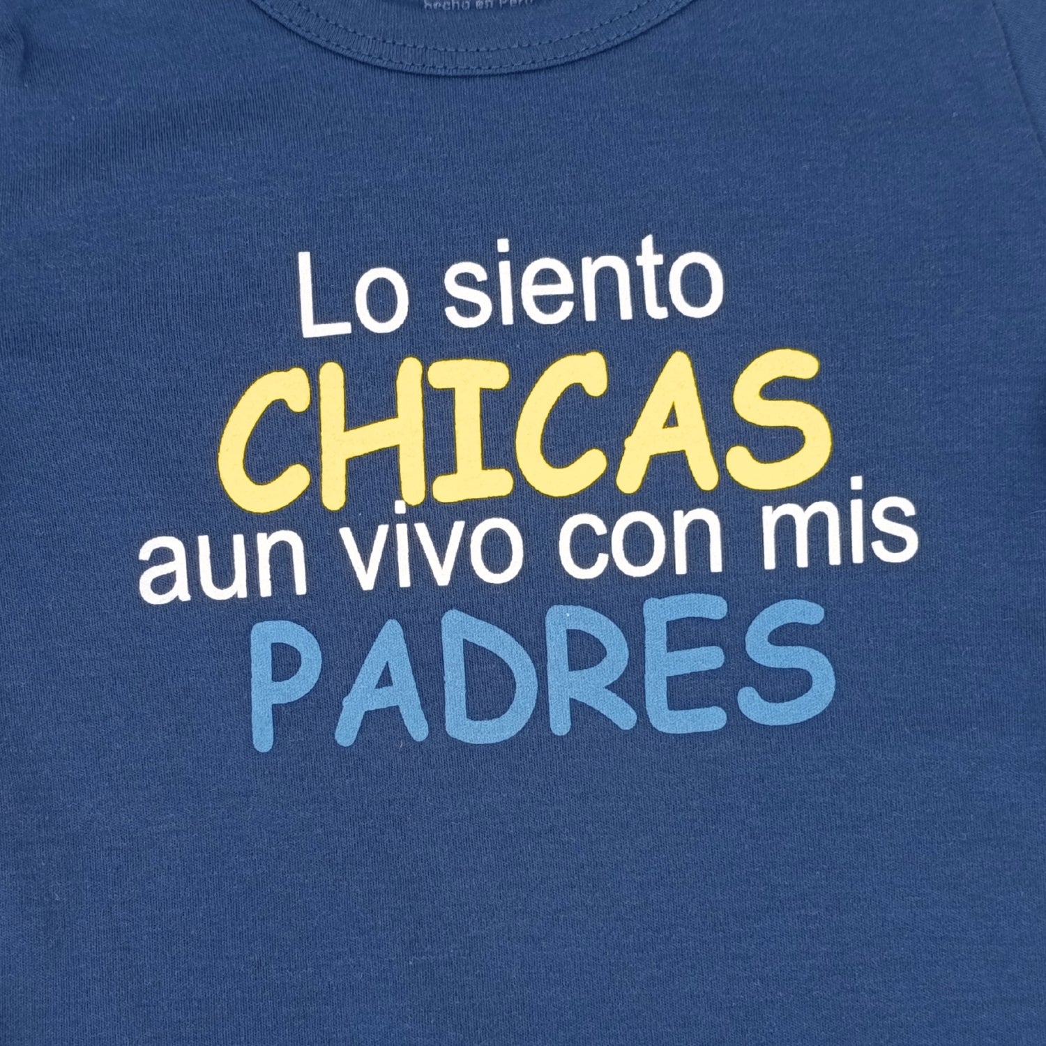 Body Bebé Manga Larga - Lo siento chicas - N125