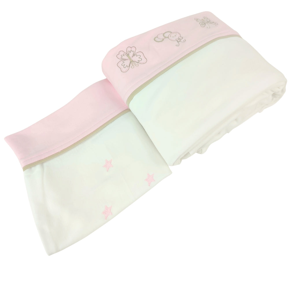 Juego de Sabanas 130 x 70 cm Niña - BB Mariposa - BDR
