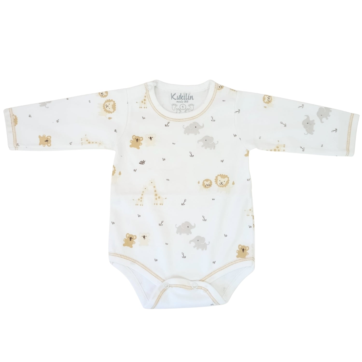 Body Bebé Manga Larga - P129