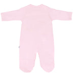 Enterizo Bebé Algodon Rosado - T0402