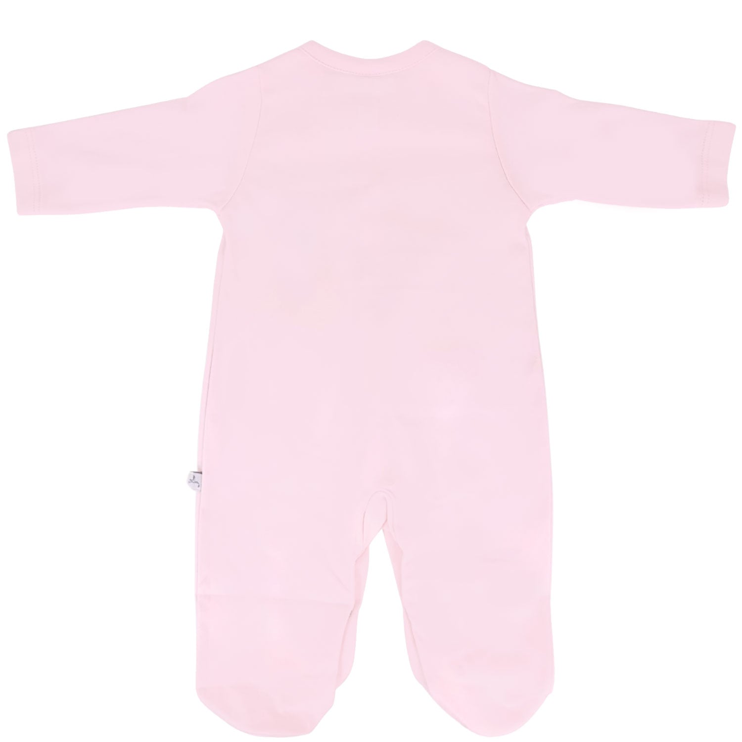 Enterizo Bebé Algodon Rosado - T0402