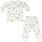 Pijama Bebe Niño - Algodon - Dino Robot