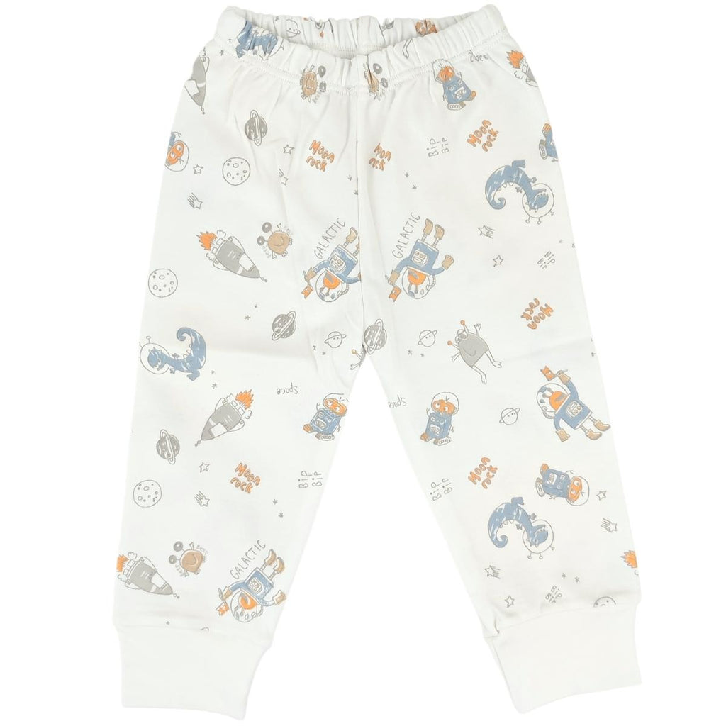 Pijama Bebe Niño - Algodon - Dino Robot