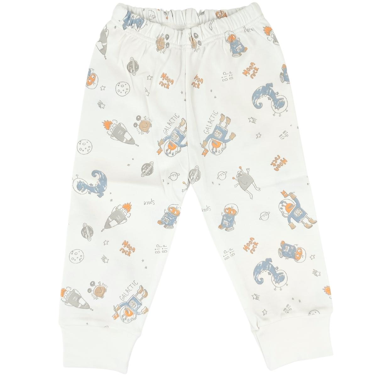 Pijama Bebe Niño - Algodon - Dino Robot