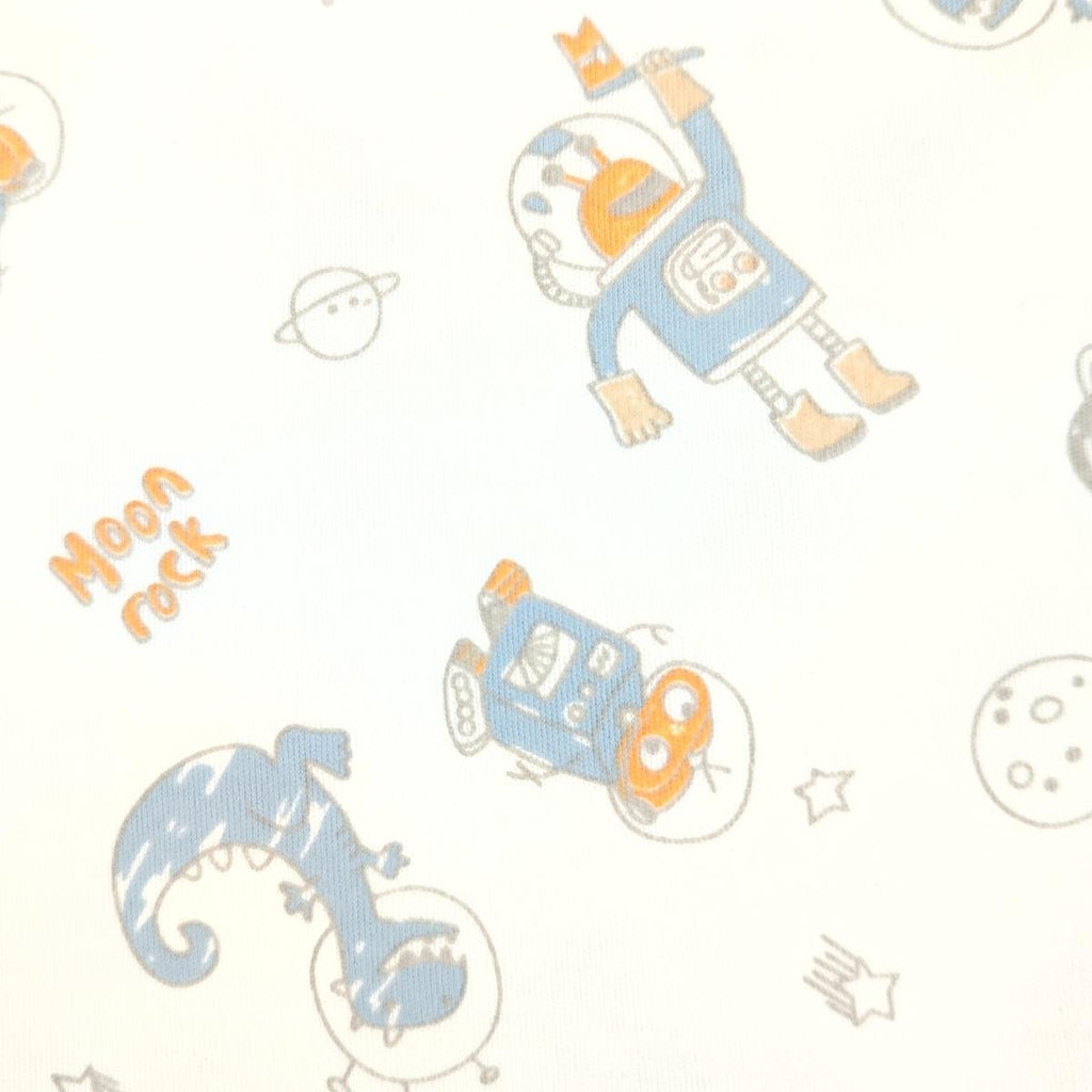 Pijama Bebe Niño - Algodon - Dino Robot