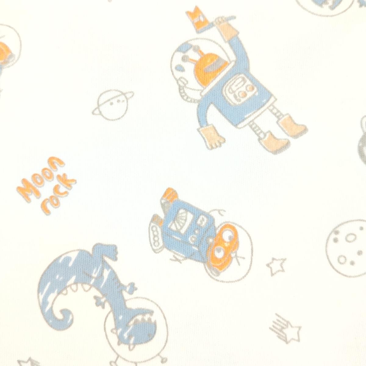 Pijama Bebe Niño - Algodon - Dino Robot