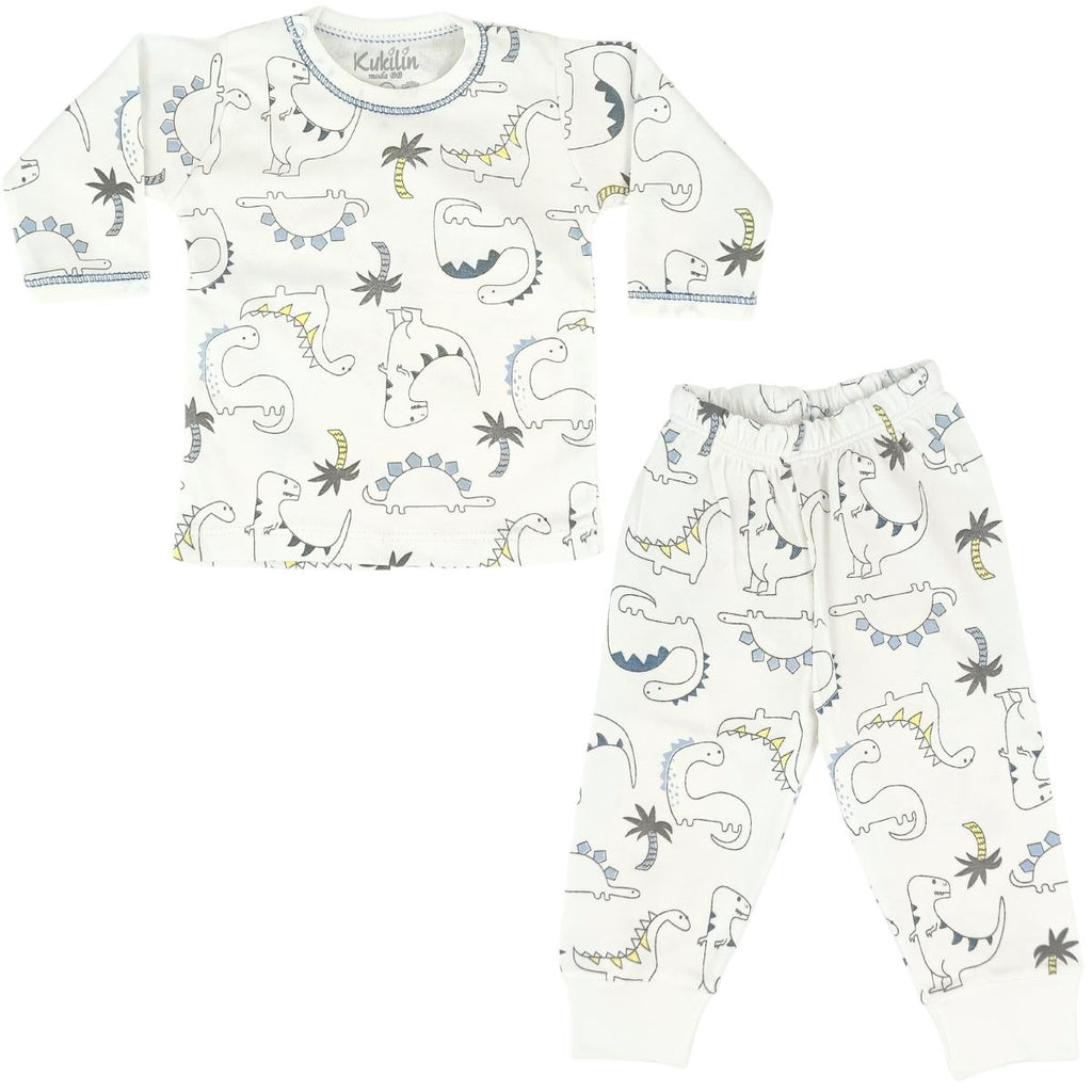 Pijama Bebe Niño - Algodon - Dinos