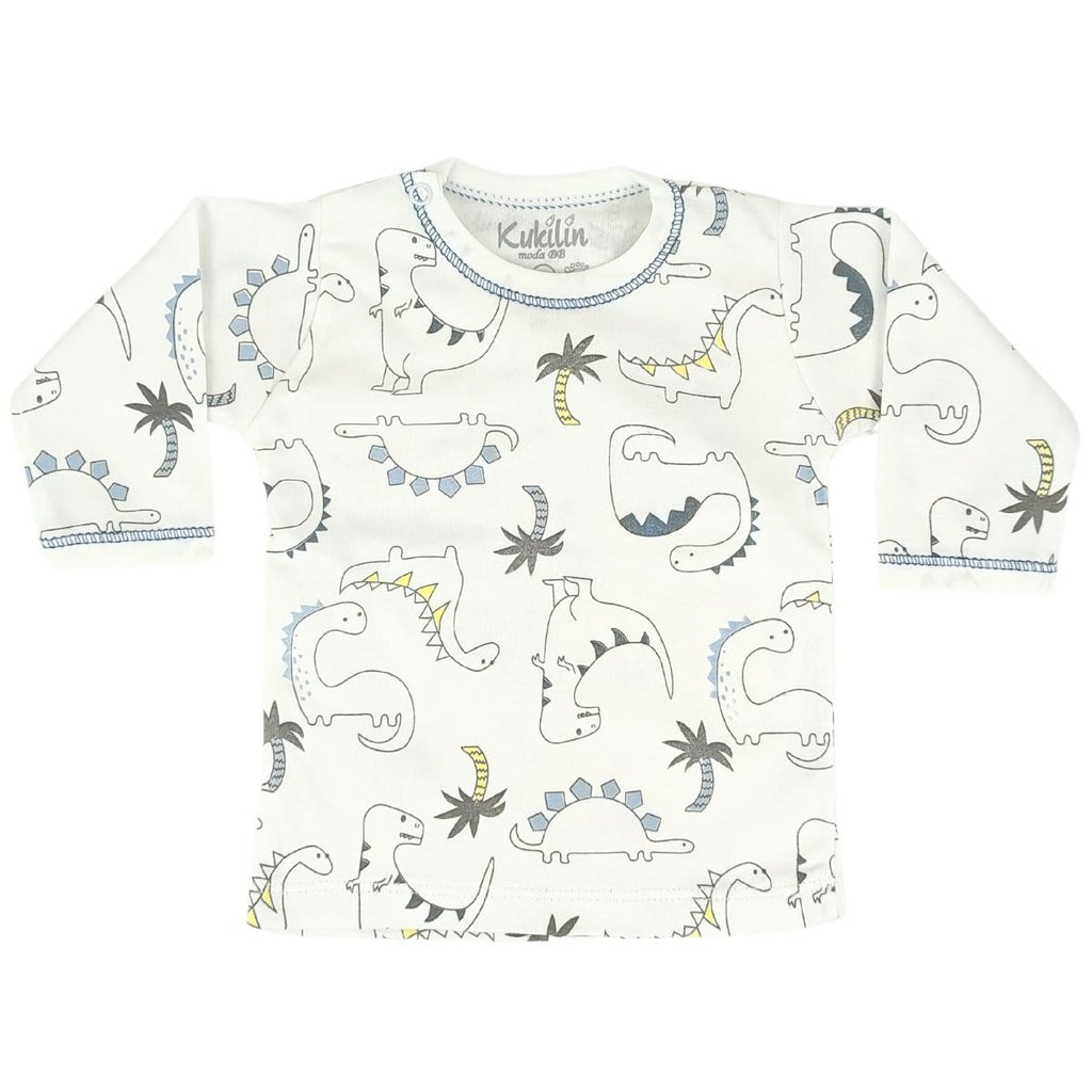 Pijama Bebe Niño - Algodon - Dinos