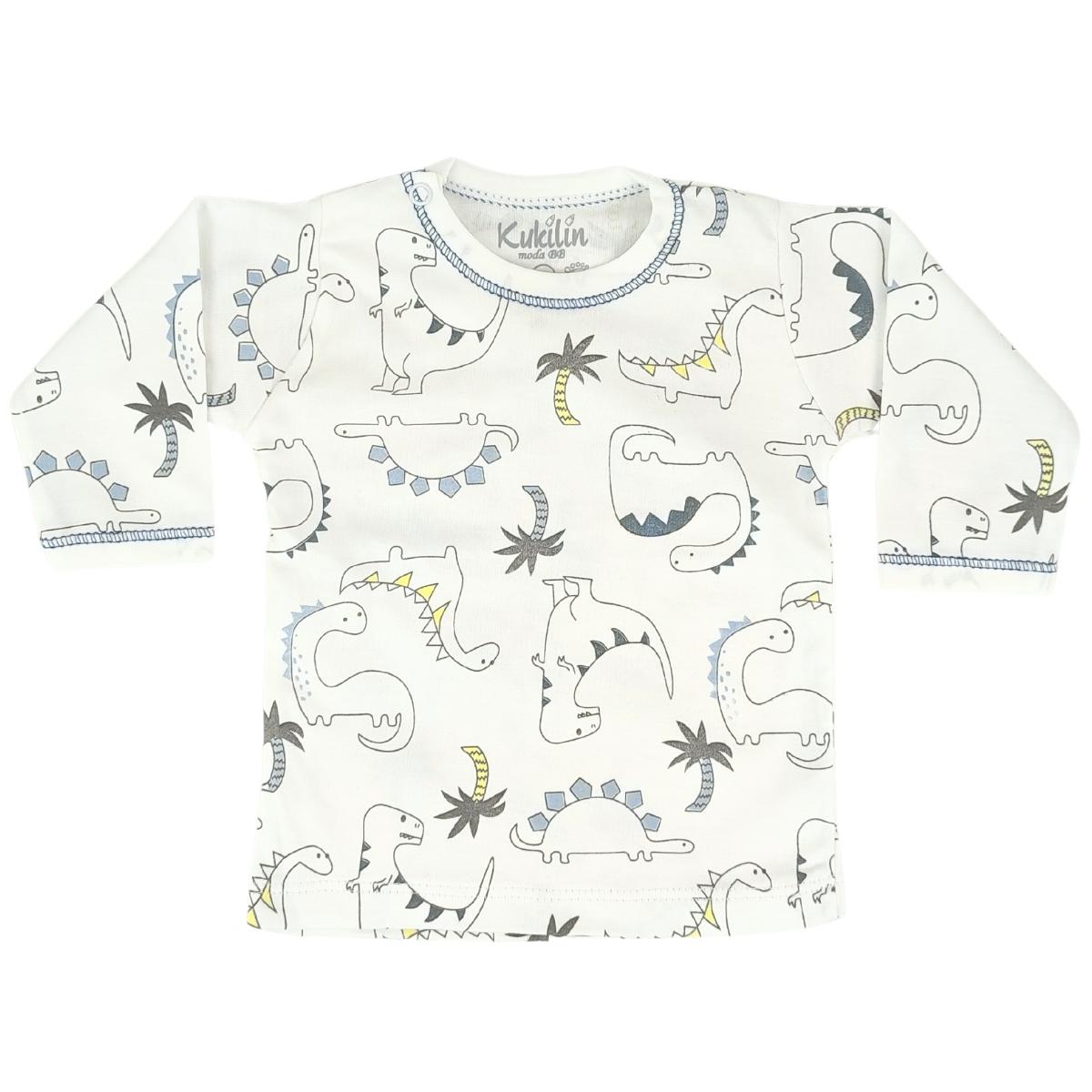 Pijama Bebe Niño - Algodon - Dinos