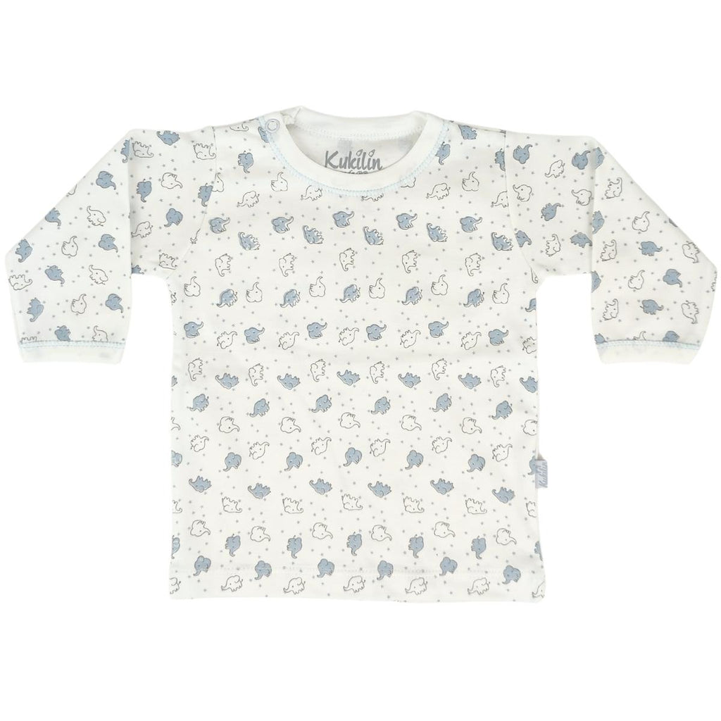 Pijama Bebe Niño - Algodon - Elefante