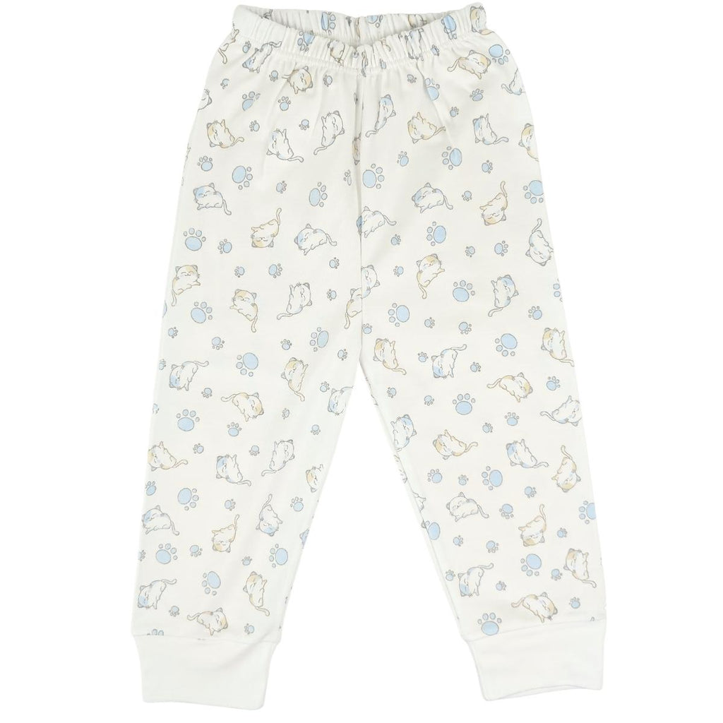 Pijama Bebe Niño - Algodon - Gatito Huella