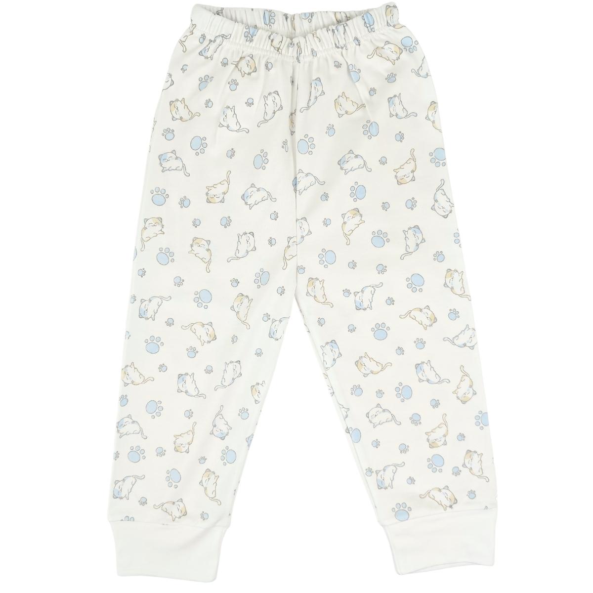 Pijama Bebe Niño - Algodon - Gatito Huella