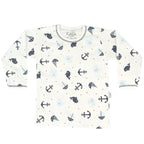 Pijama Bebe Niño - Algodon - Ballena Barco