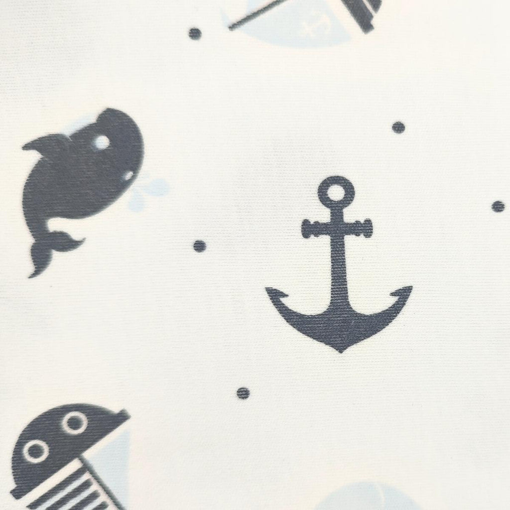 Pijama Bebe Niño - Algodon - Ballena Barco