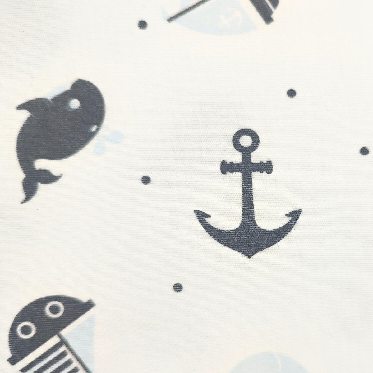 Pijama Bebe Niño - Algodon - Ballena Barco