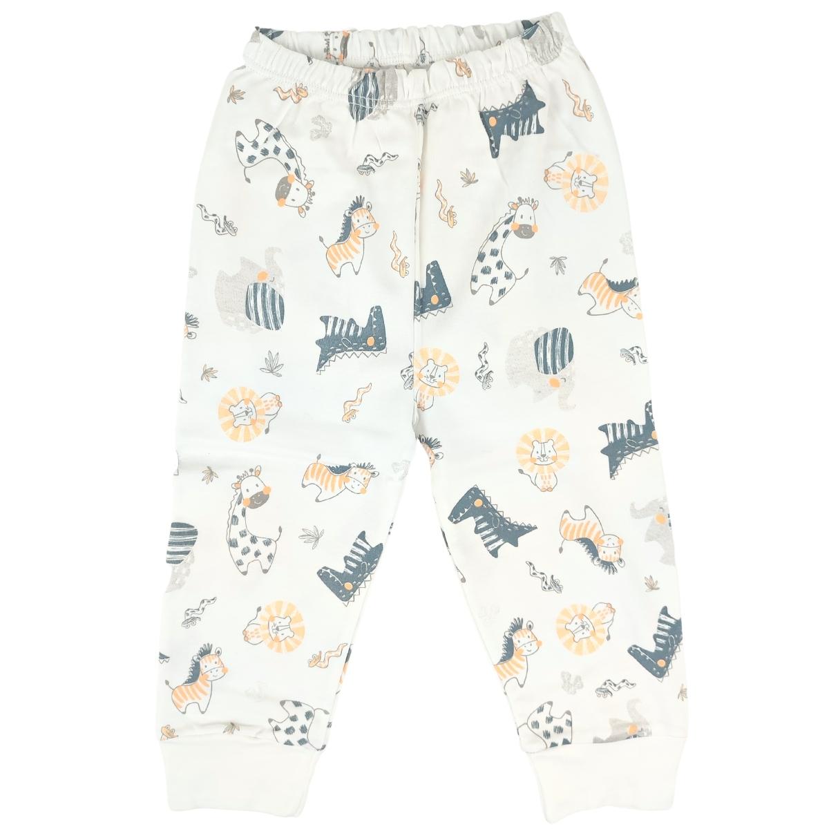 Pijama Bebe Niño - Algodon - Cebra Jirafa