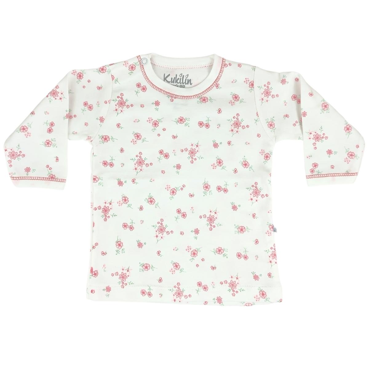 Pijama Bebe Niña - Algodon - Flores Rojas