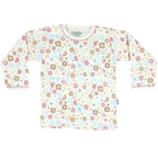 Pijama Bebe Niña - Algodon - Flores y hojas