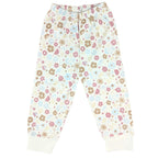 Pijama Bebe Niña - Algodon - Flores y hojas