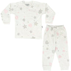 Pijama Bebe Niña - Algodon - Corazon y Estrella