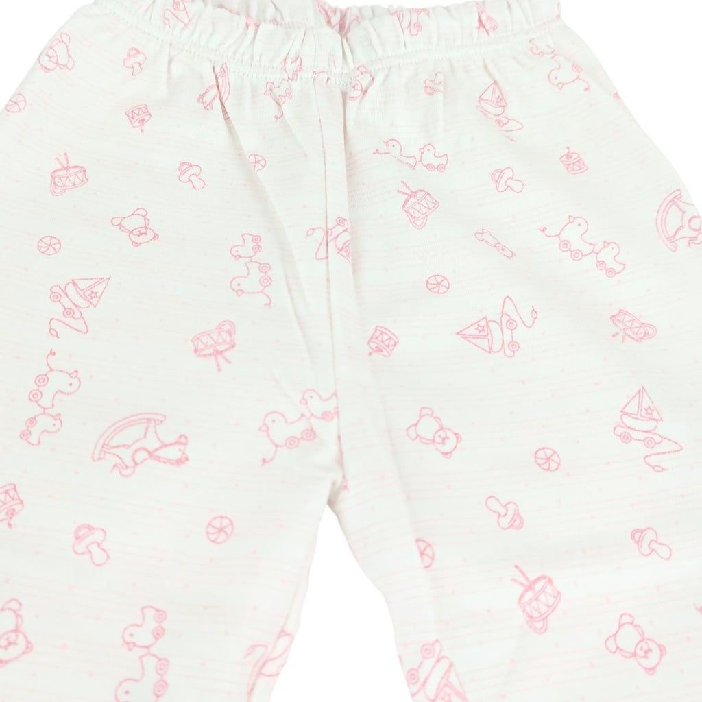 Pijama Bebe Niña - Algodon - Caballito y Patito