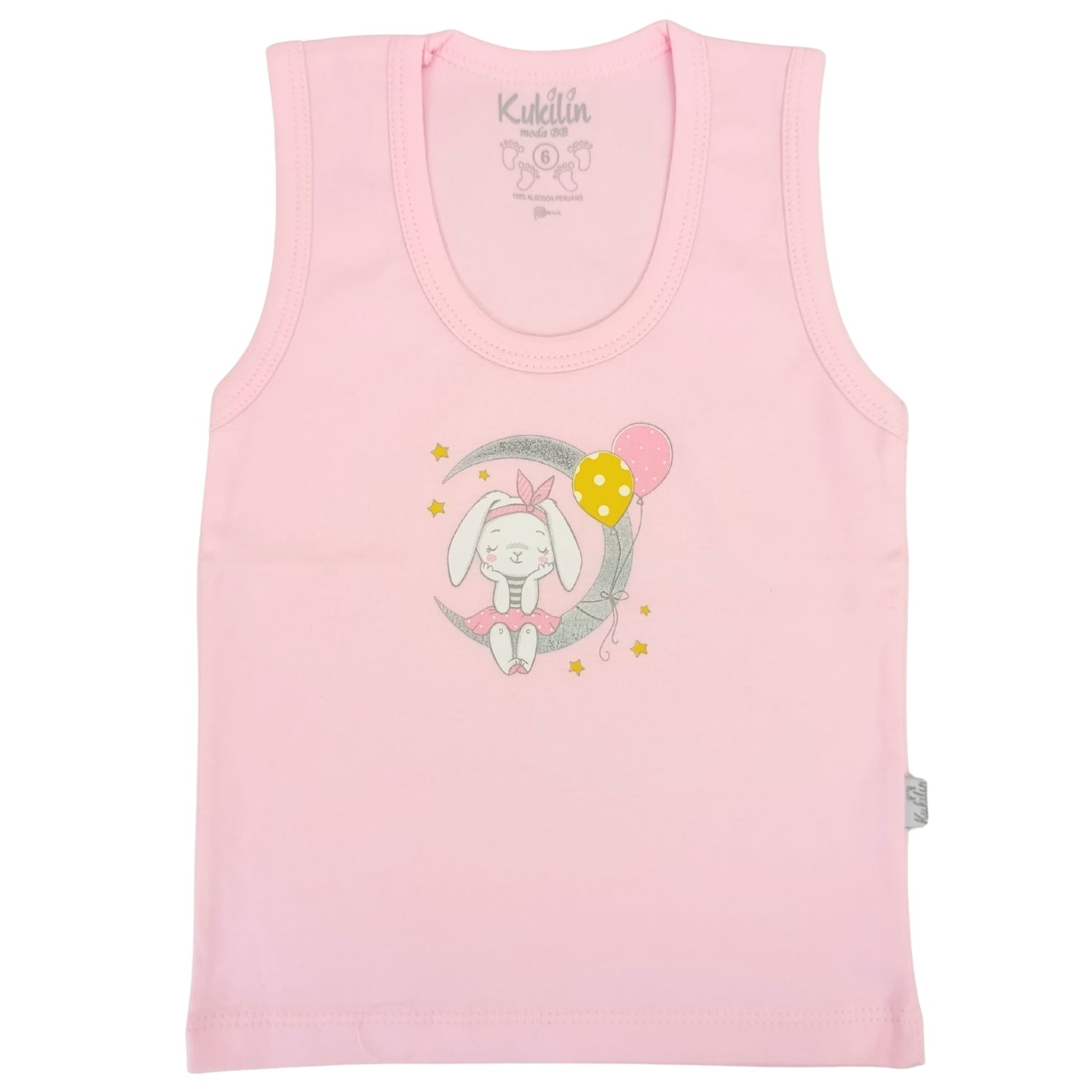 Polo Sin Mangas Bividí de Bebe - N139