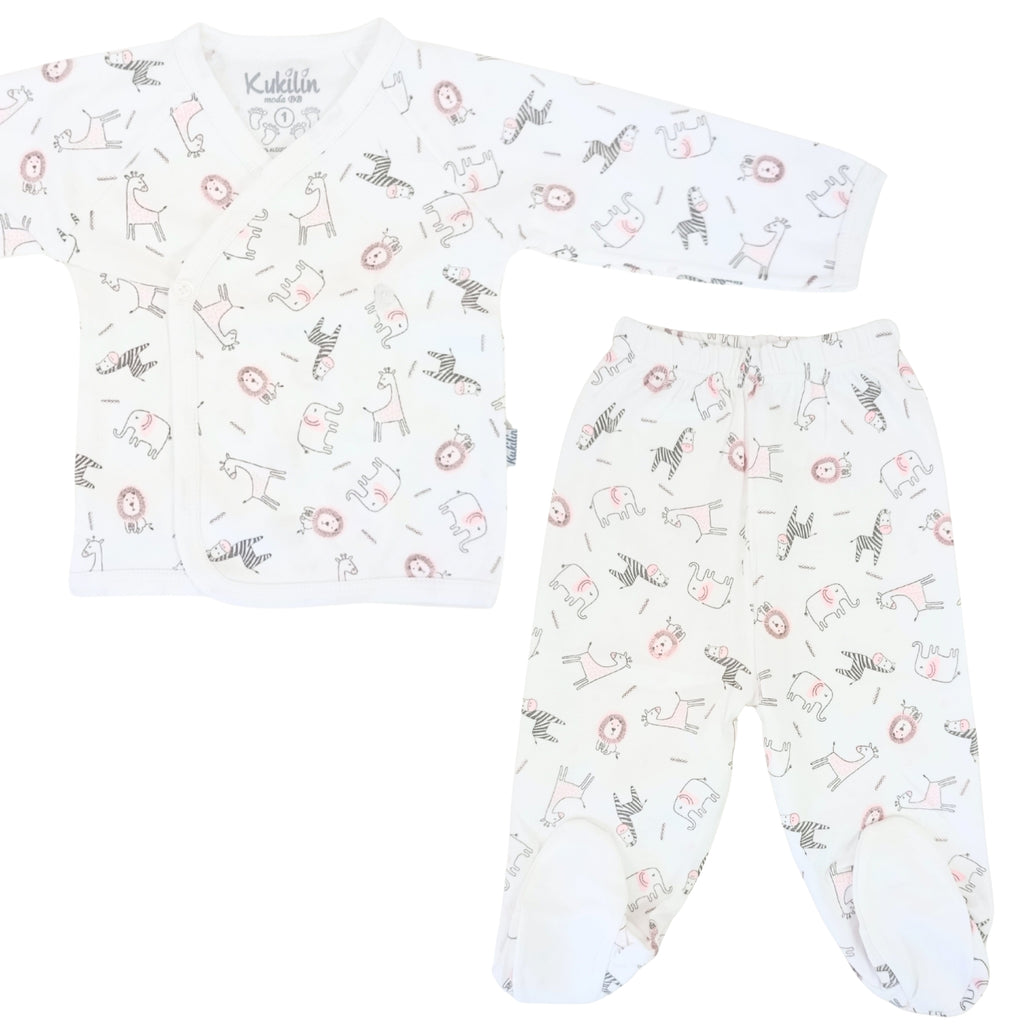 Pijama Bebé Chaqueta y Ranita - N13