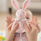 Mantita de Apego Dulce Conejito - Rosado